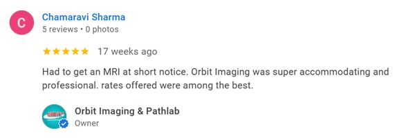 Orbit Imaging-Dilshad garden reviews- Chamarvi Sharma