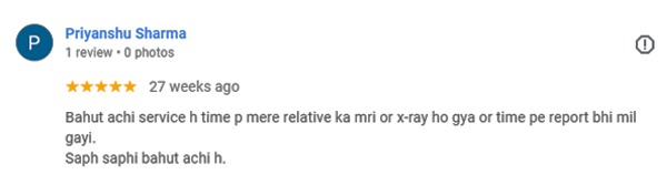 Orbit Imaging & Pathlab x-ray service review by Priyanshu Sharma Orbit Imaging & Pathlab x-ray service review by Priyanshu Sharma