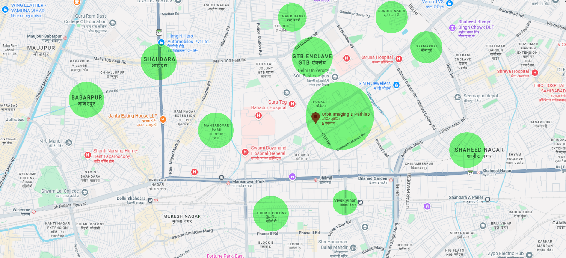 Google Maps image for MRI Scan Centre in Dilshad Garden