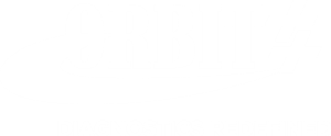 Orbit Imaging White PNG Logo